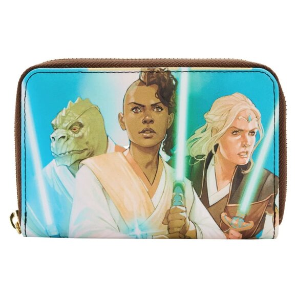 NWT Loungefly Star Wars: The High Republic Comic Cover Zip Around Wallet - Picture 2 of 11